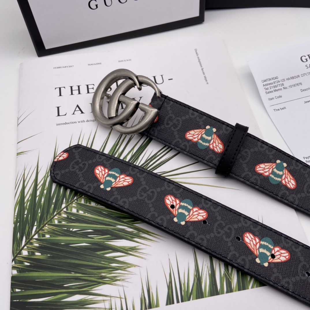 G*ucci Belts Top Version 38MM