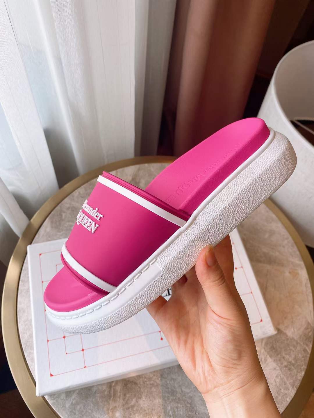 Women A*lexander M*cqueen Top Sandals