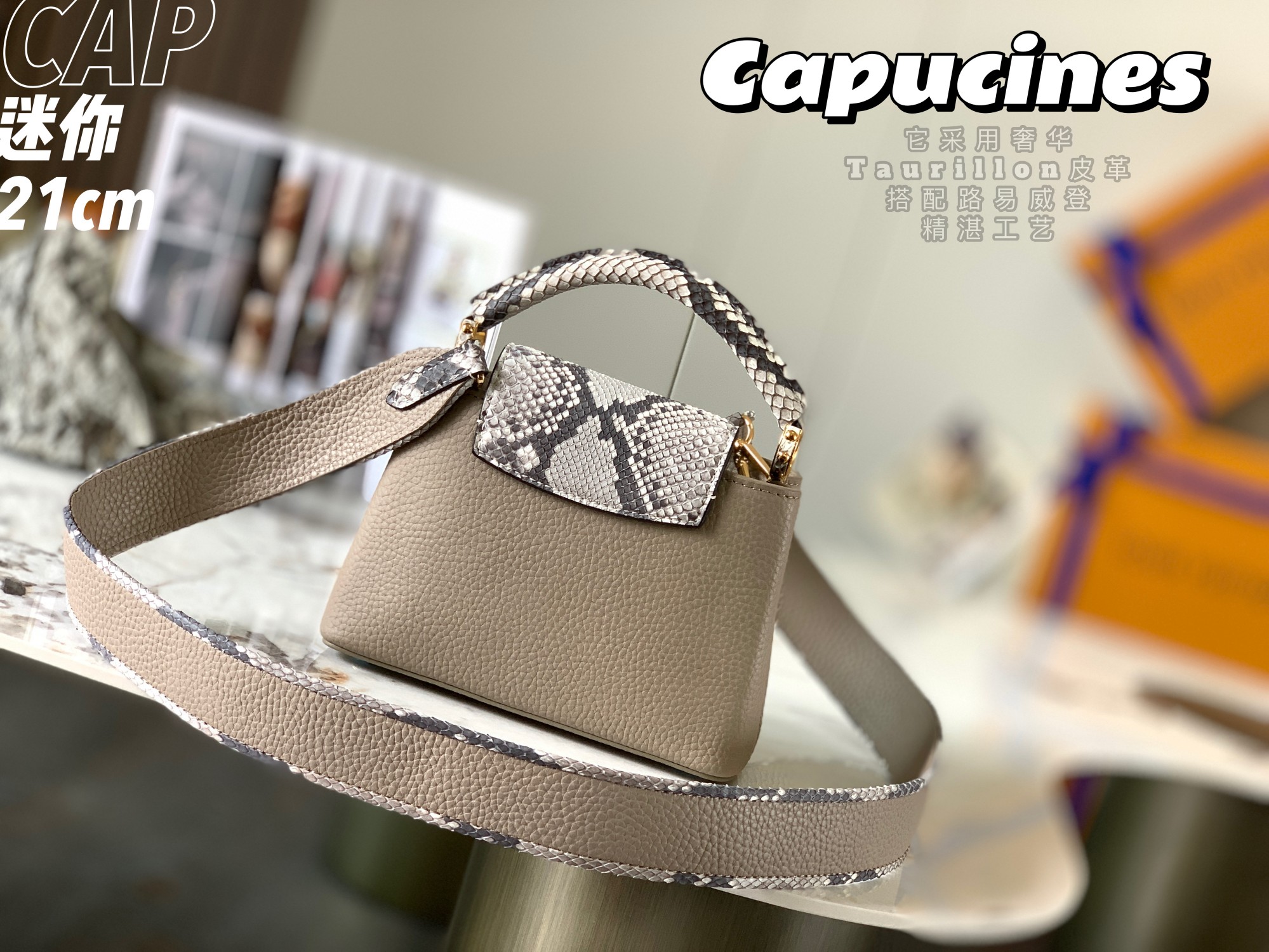 L*ouis V*uitton Bag Top Quality 21*14*8CM