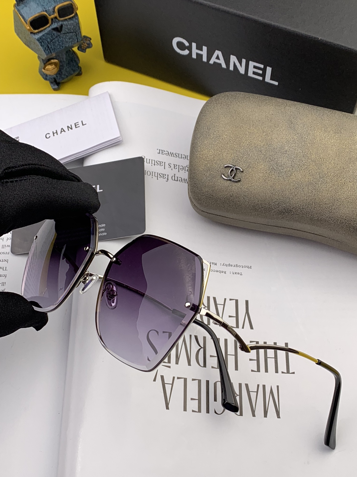 C*hanel Glasses Top