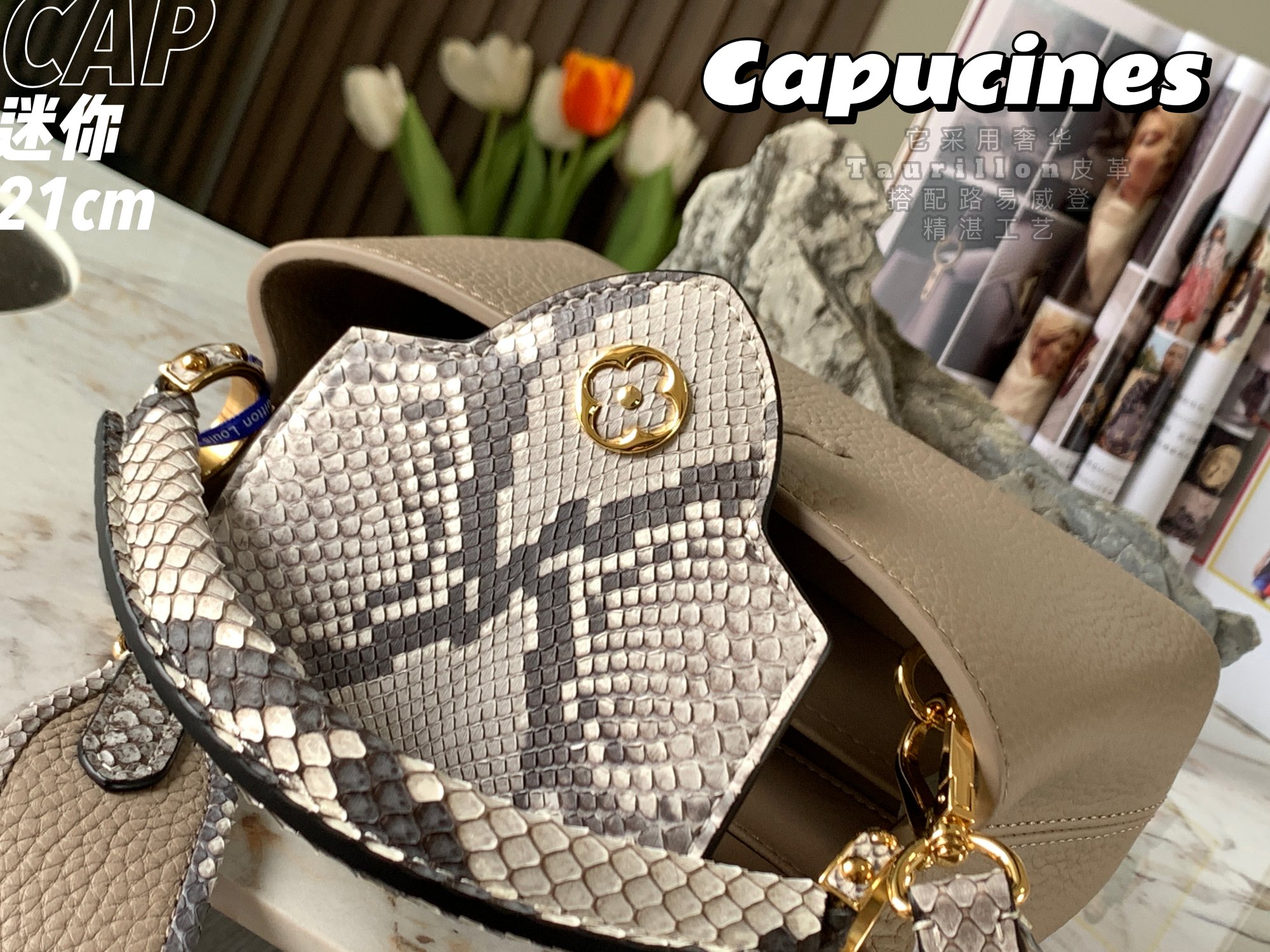 L*ouis V*uitton Bag Top Quality 21*14*8CM