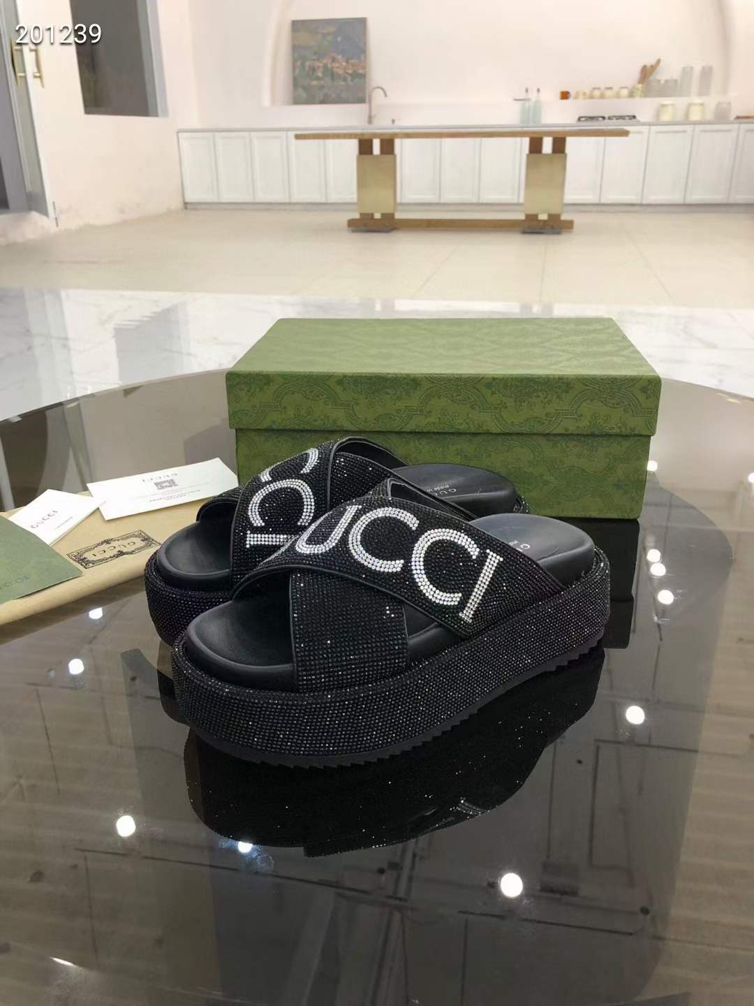 Women G*ucci Top Sandals