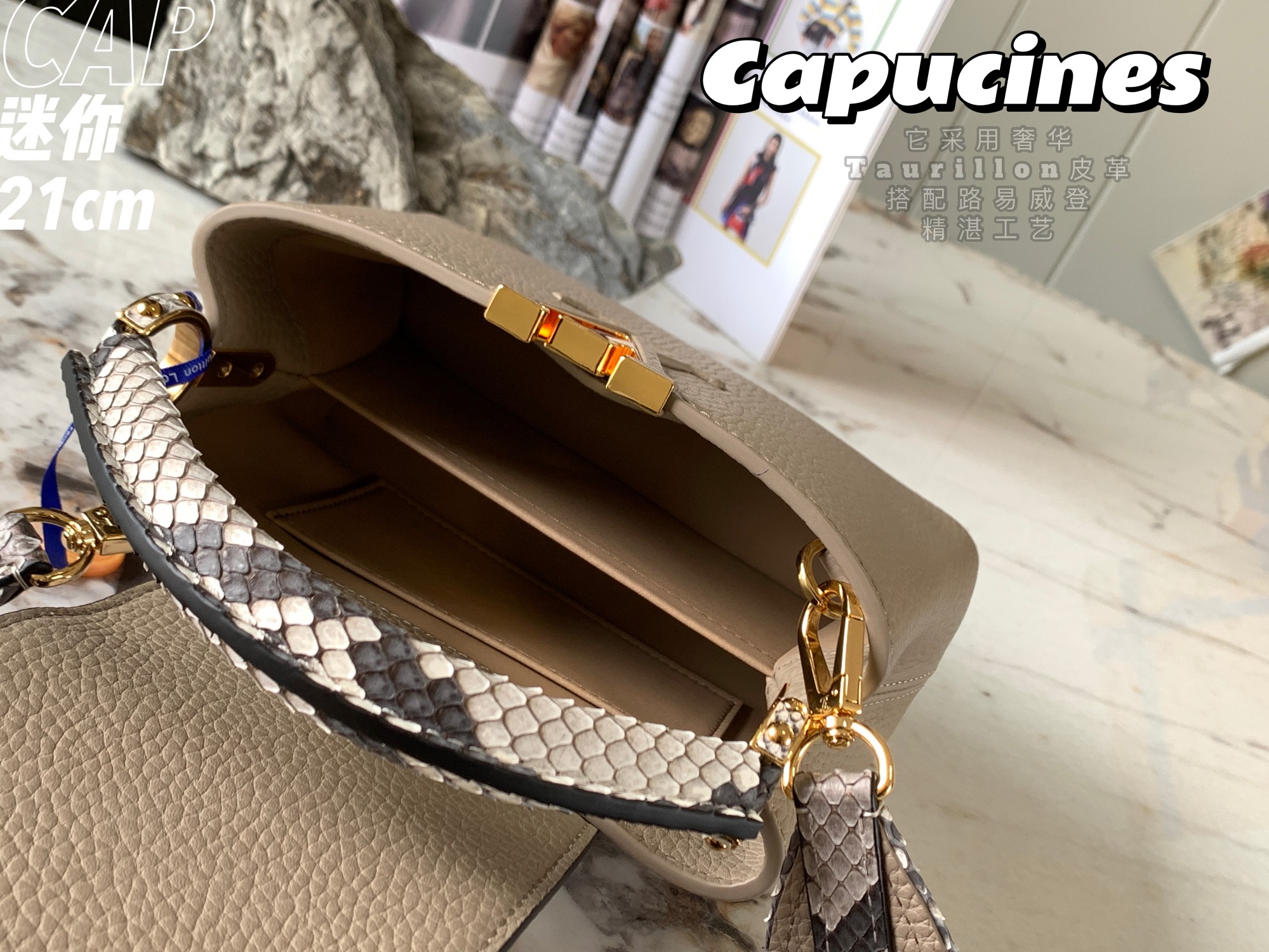 L*ouis V*uitton Bag Top Quality 21*14*8CM