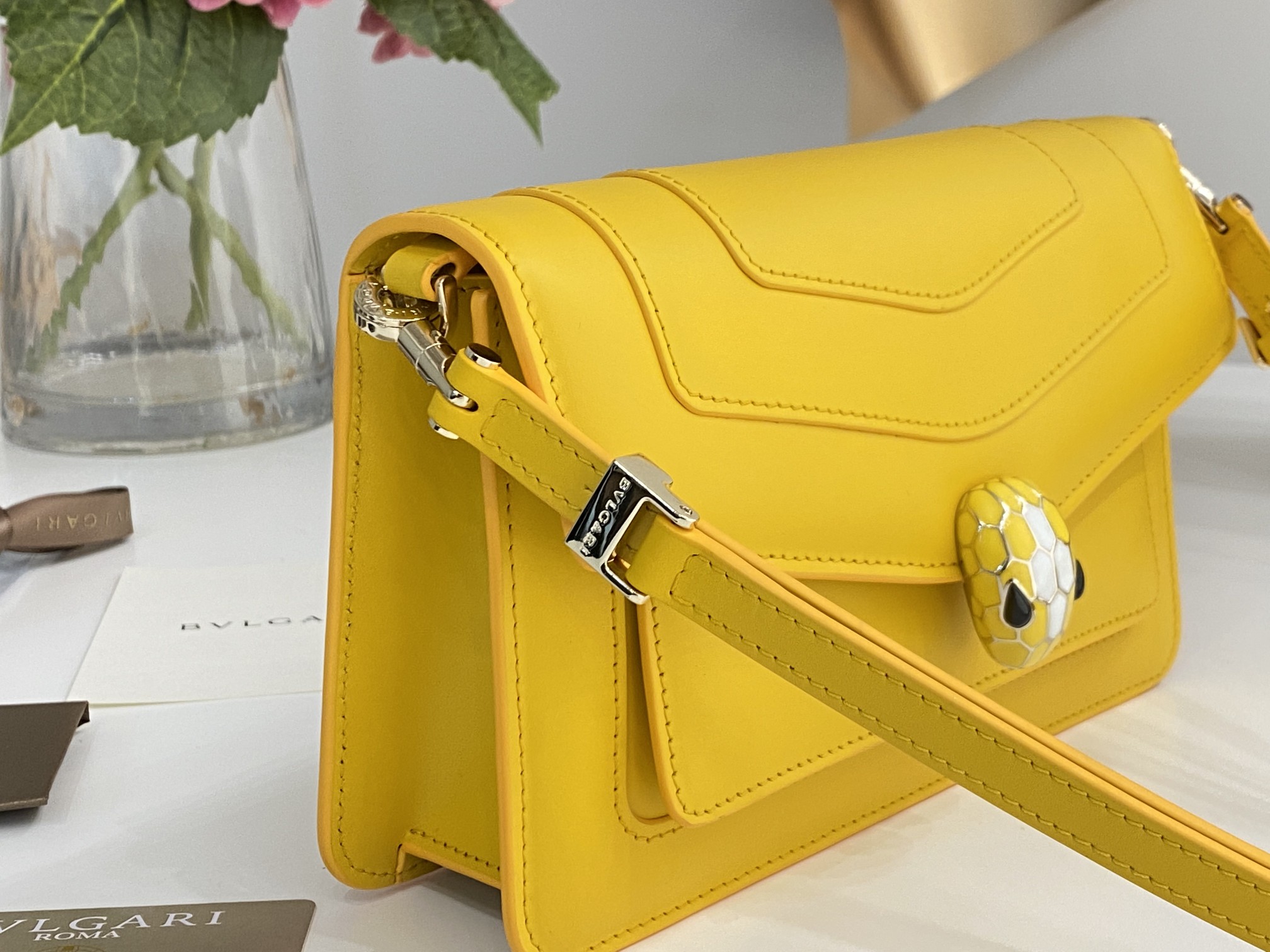 B*vlgari Bag Top Quality 22*15*4.5CM