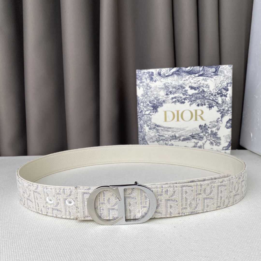 D*ior Belts Top Quality 35MM