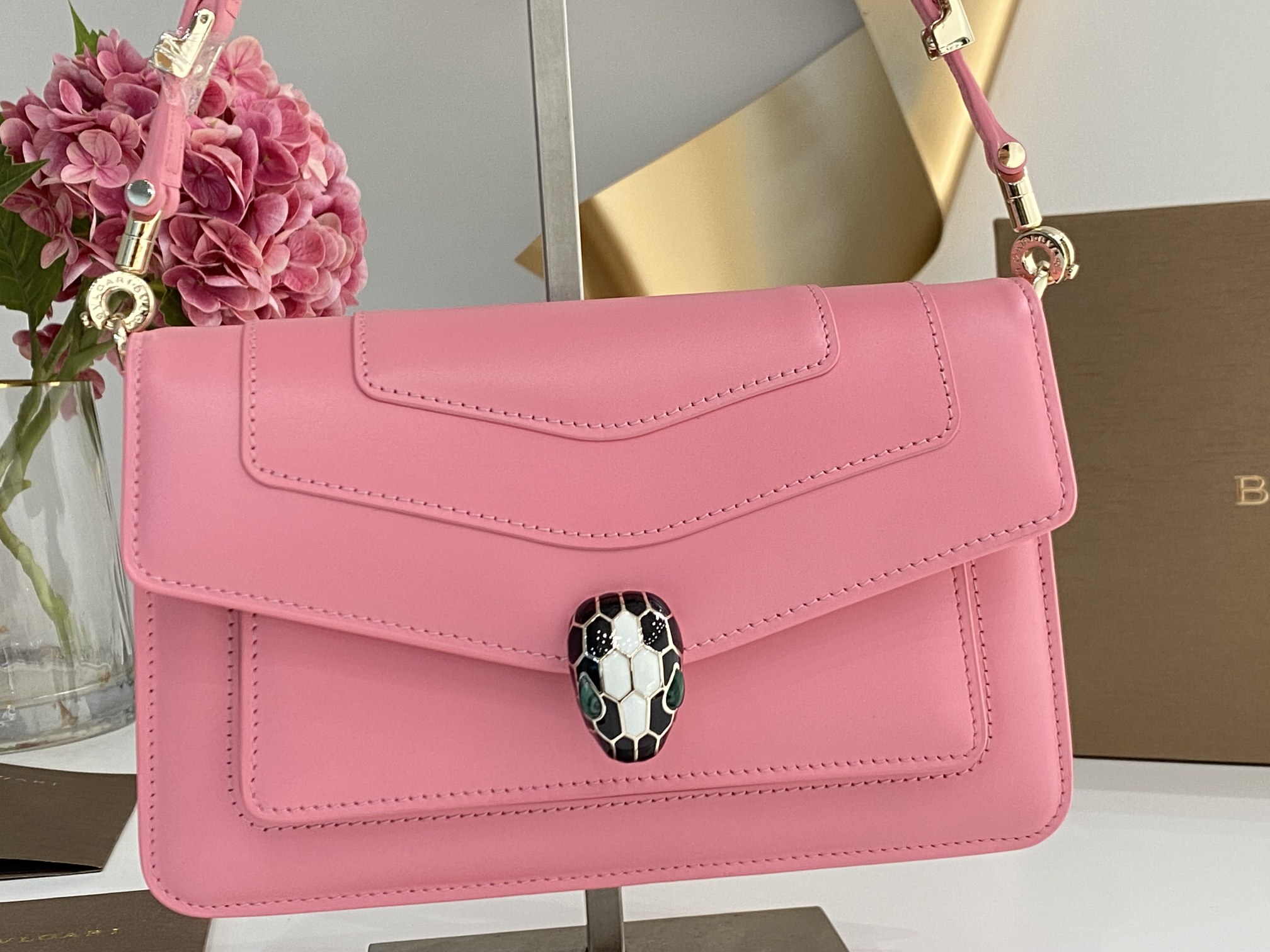 B*vlgari Bag Top Quality 22*15*4.5CM