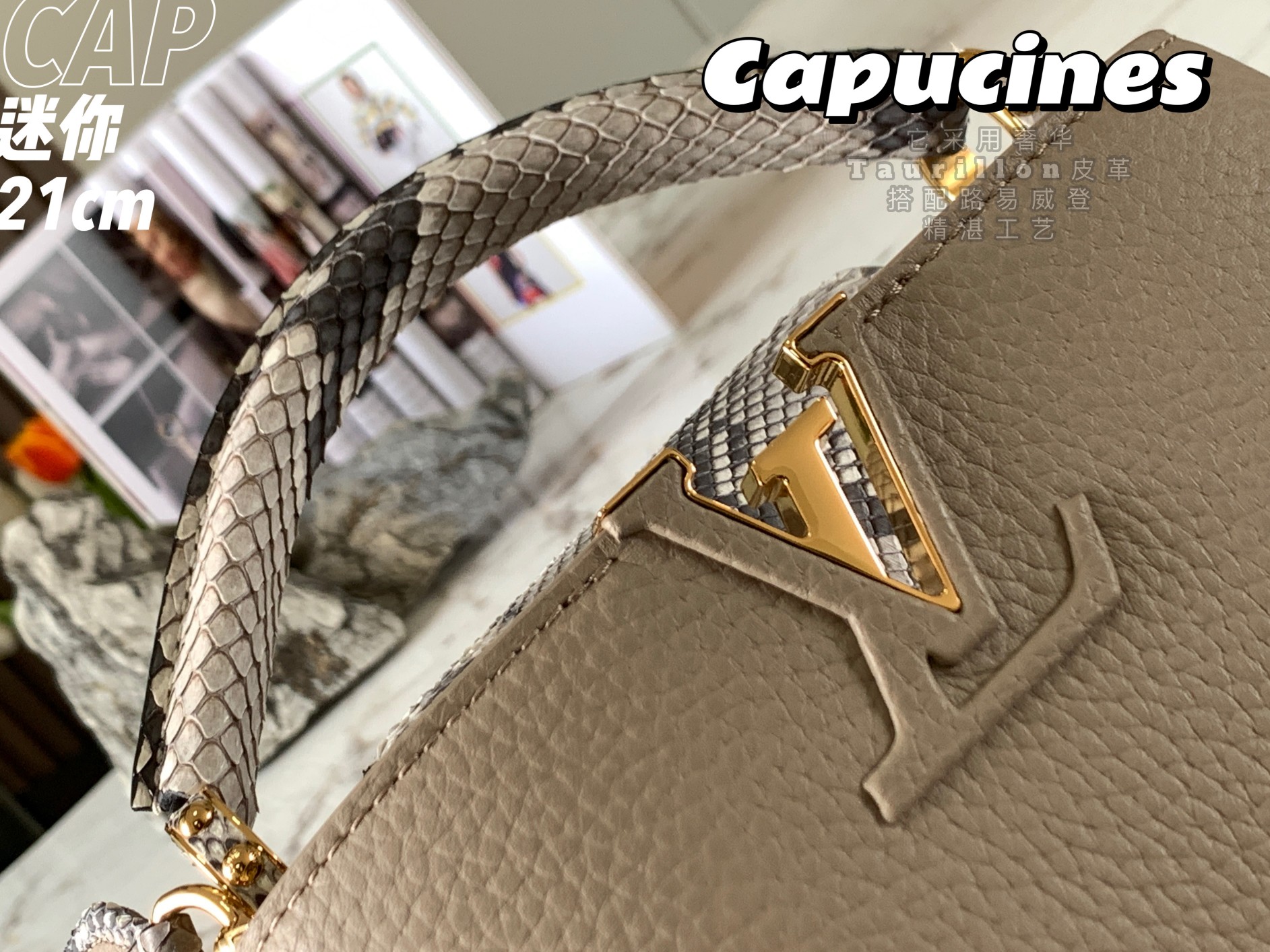 L*ouis V*uitton Bag Top Quality 21*14*8CM