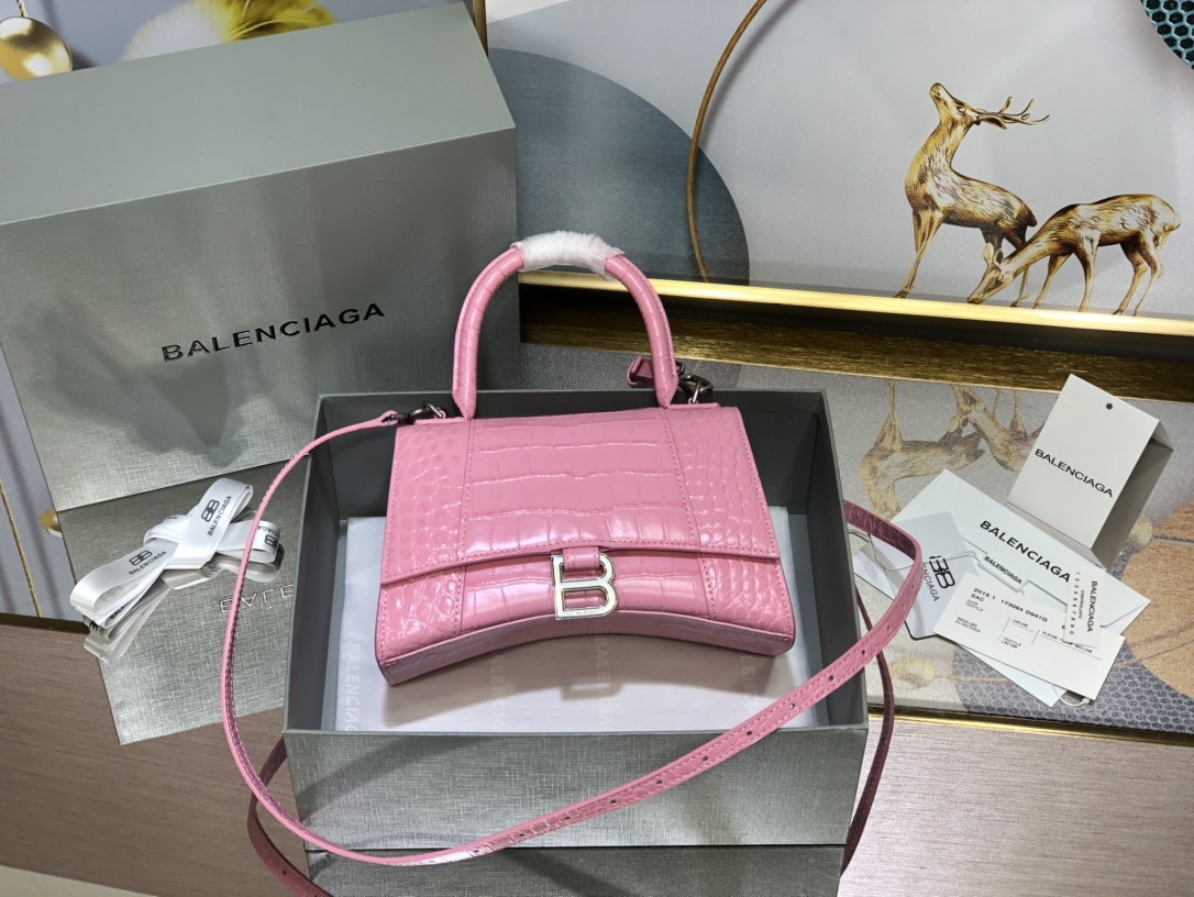 B*alenciaga Bag Top Quality 19x8x21cm