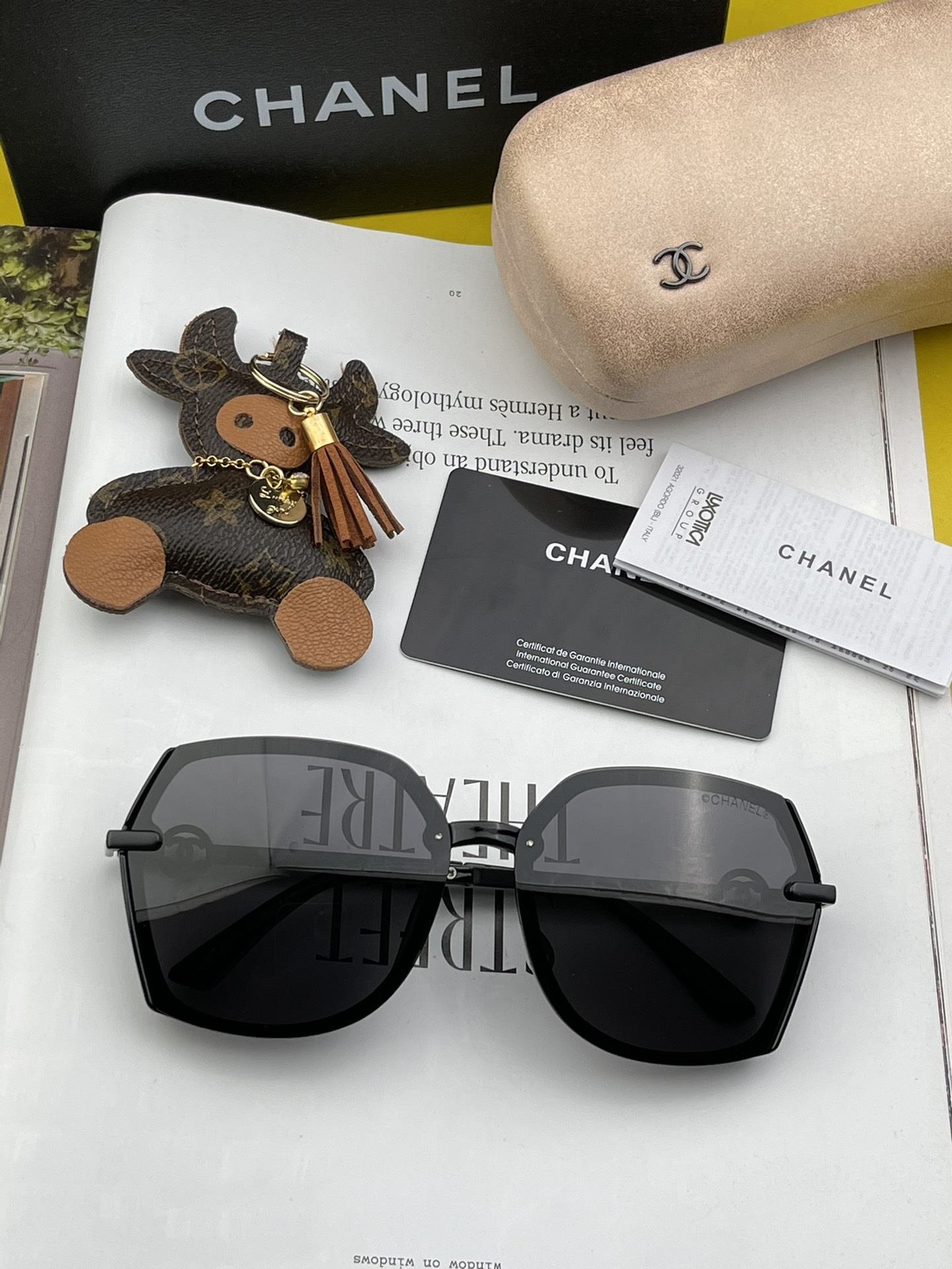 C*hanel Glasses Top