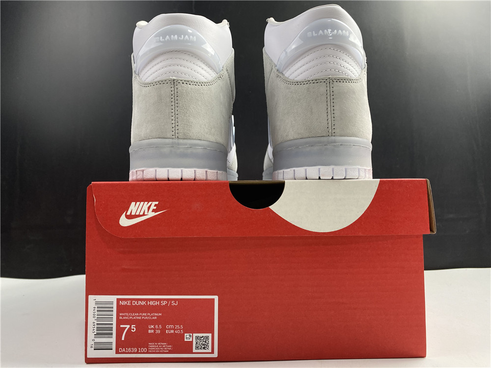 from Slam Jam x Nike Dunk Hig DA1639-100