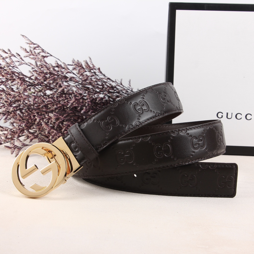 G*ucci Belts Top Version 35MM