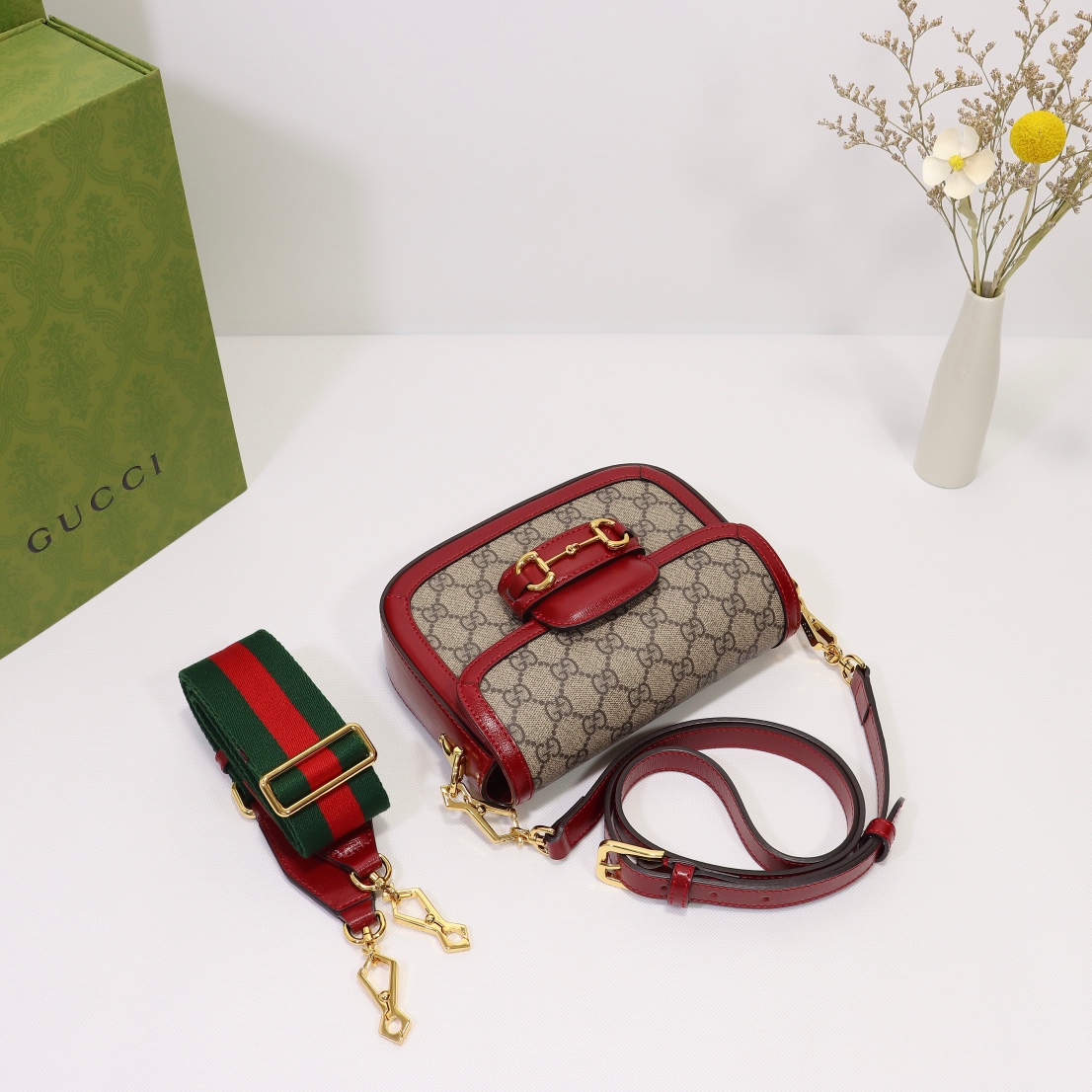 G*ucci Top Bag 20.5*14.5*5cm