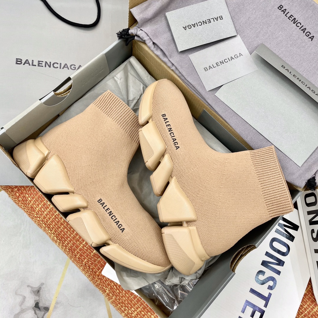 Men Women B*alenciaga Top Sneakers
