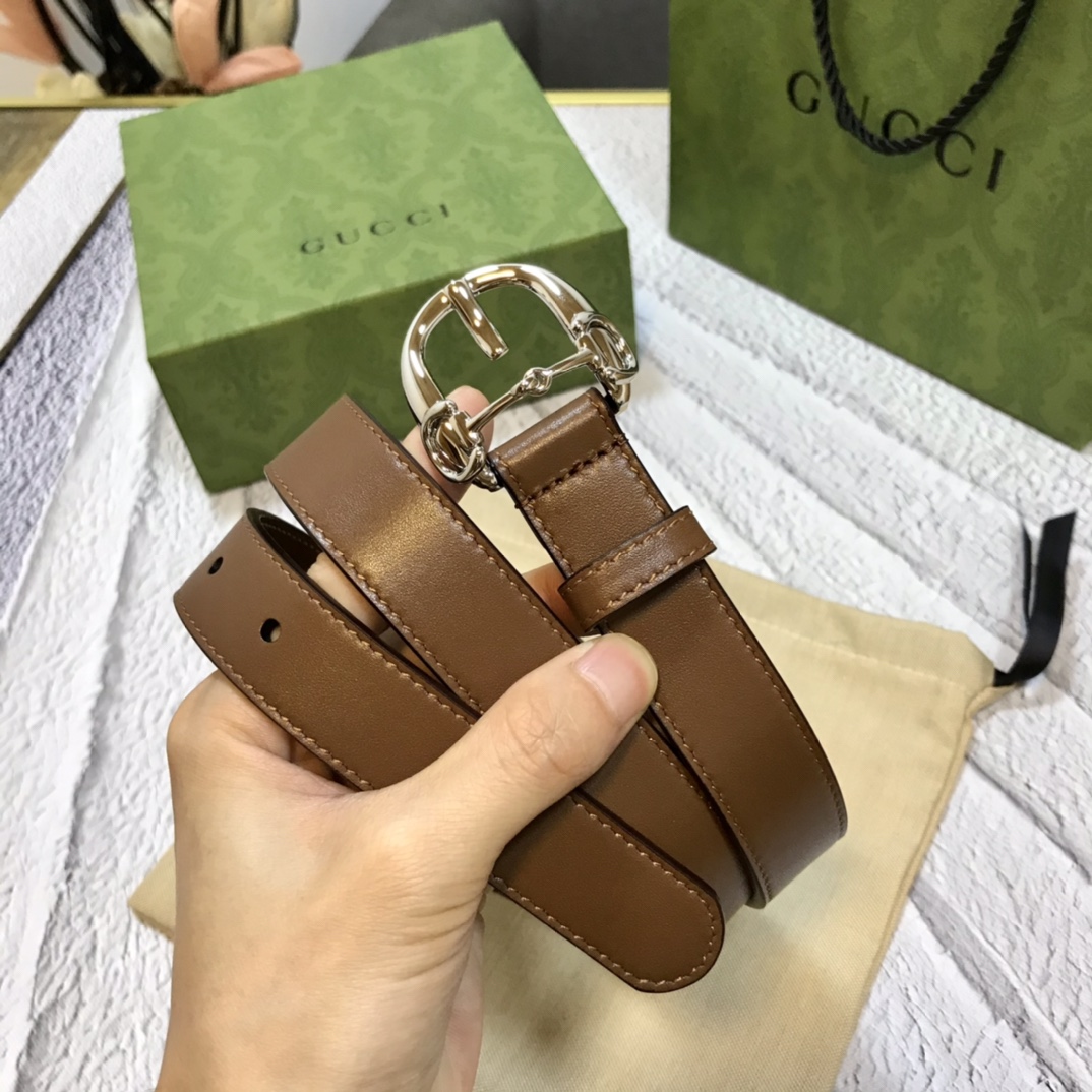 G*ucci Belts Top Version 2.5cm