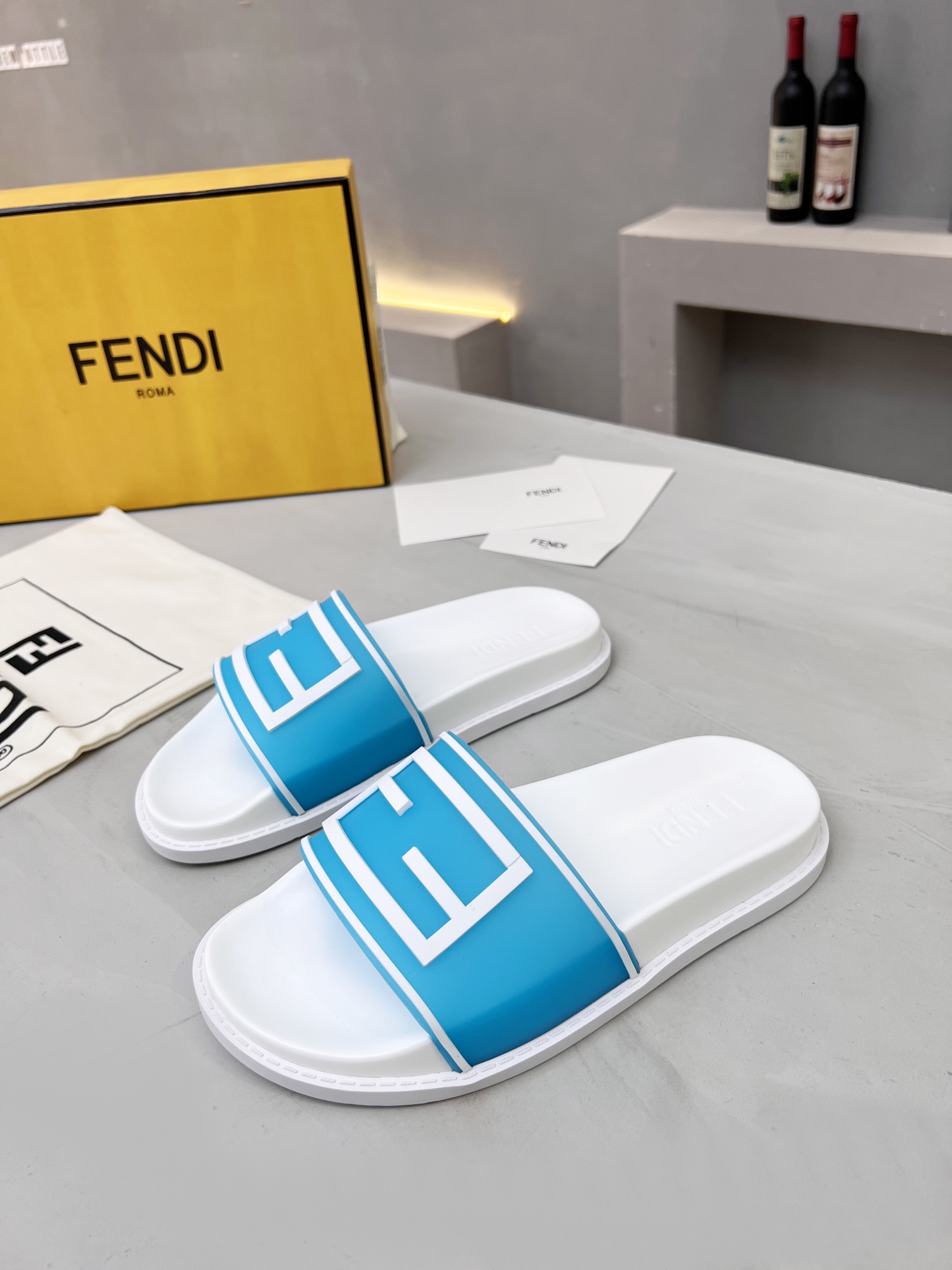 Men Women F*endi Sandals Top