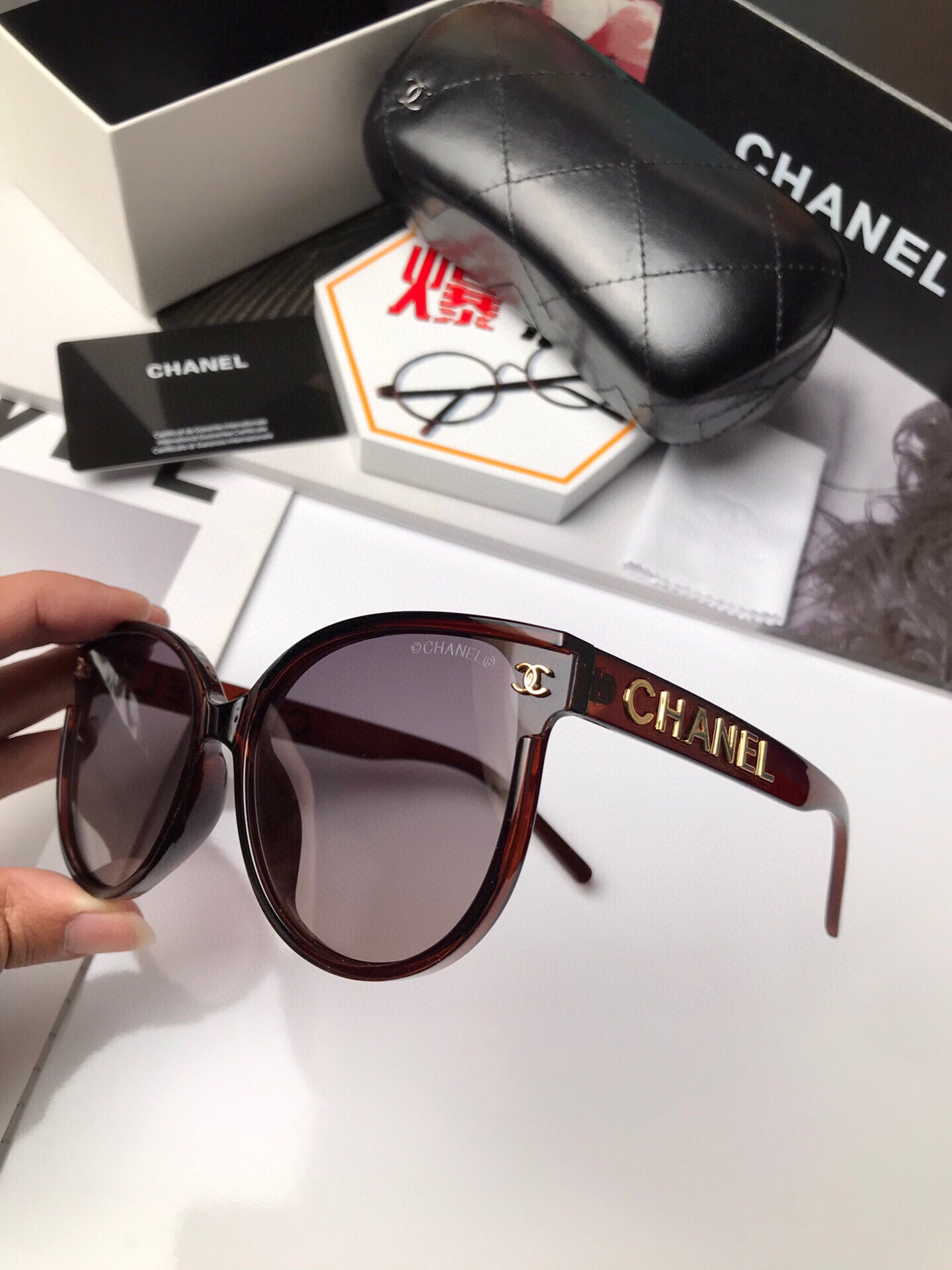 C*hanel Glasses Top