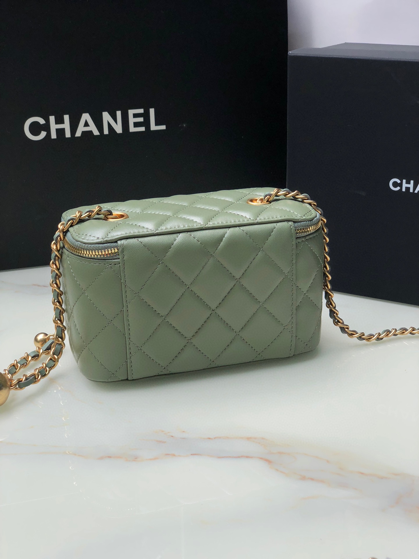 C*hanel Top Bag 17*9.5*8CM