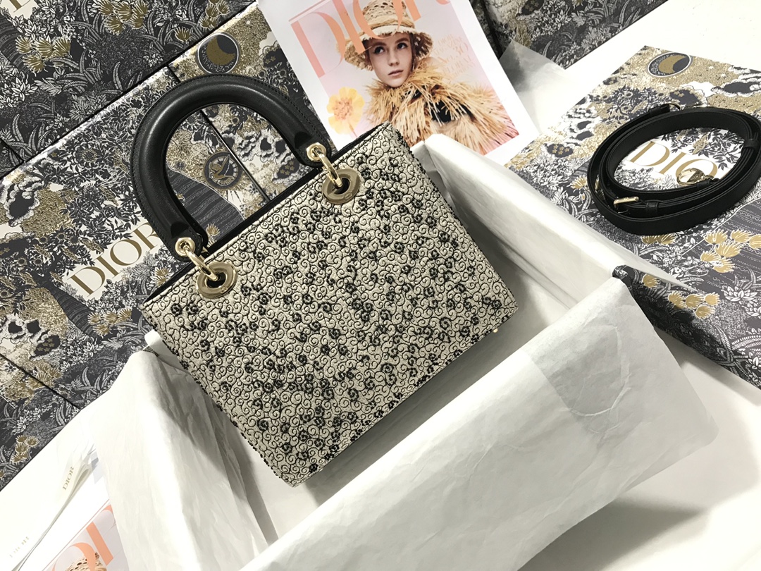 D*ior Top Bag 24*20*11cm