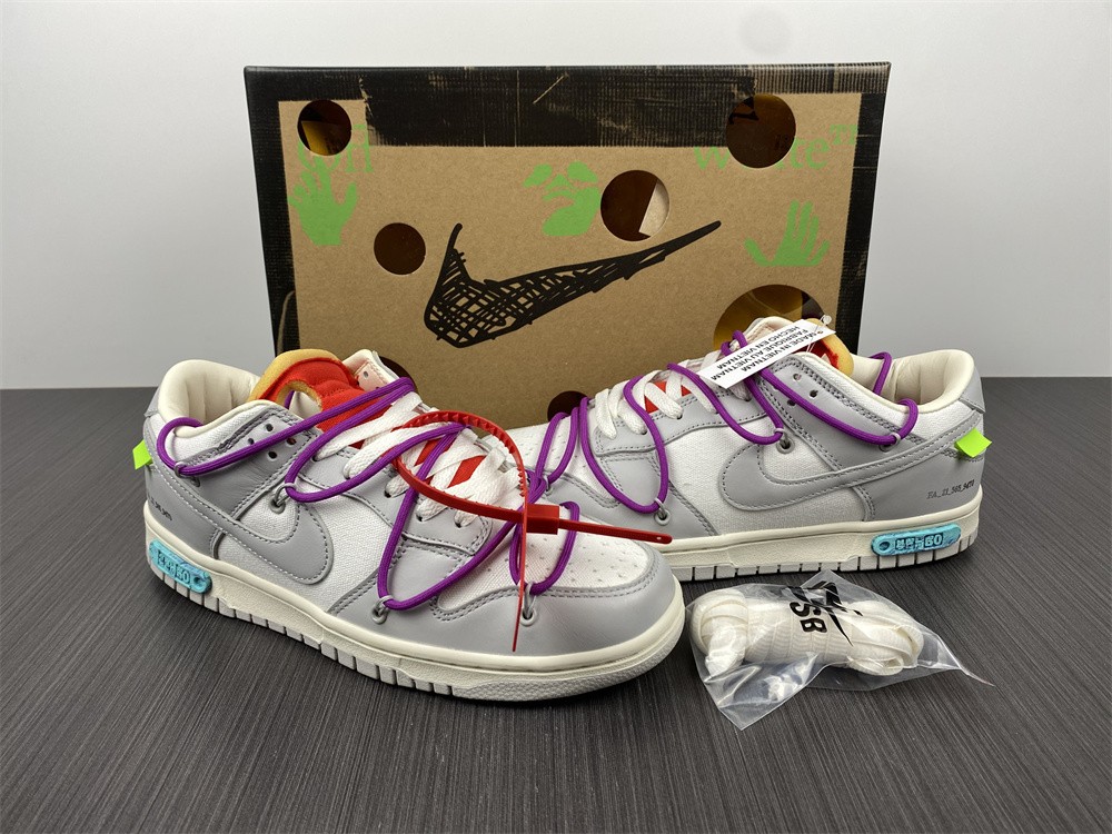 from O*ff-W*hite x Nike Dunk Low