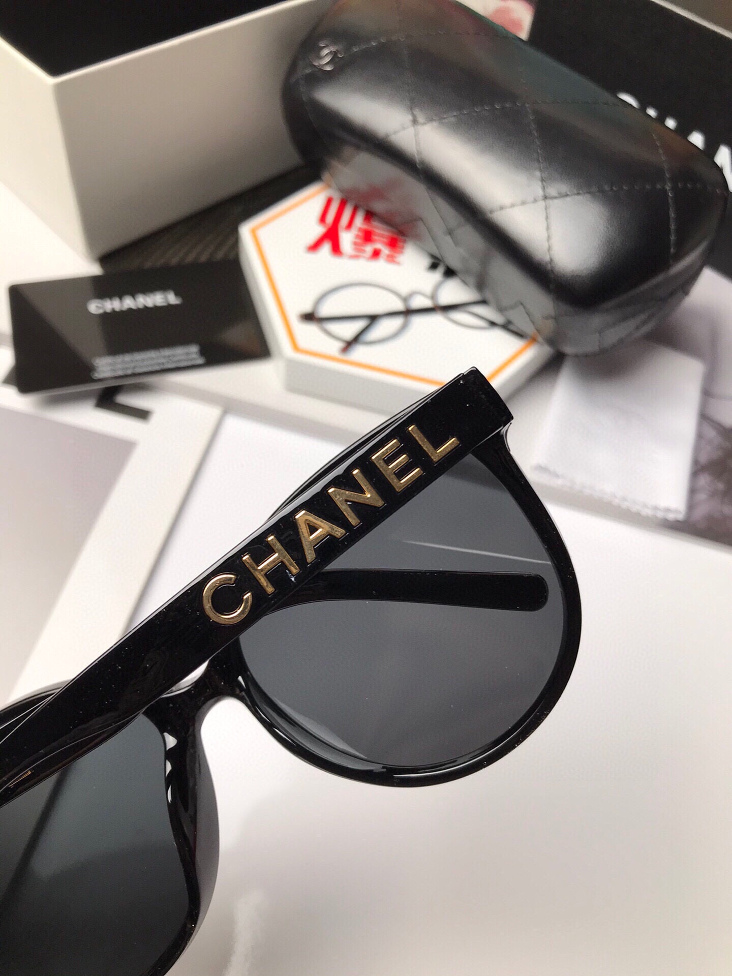 C*hanel Glasses Top