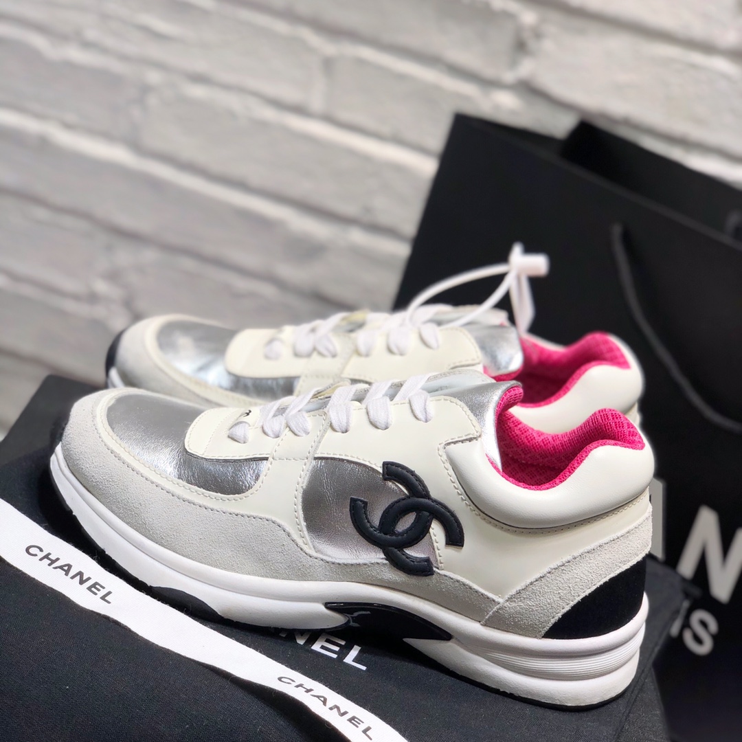 Men Women C*hanel Top Sneaker