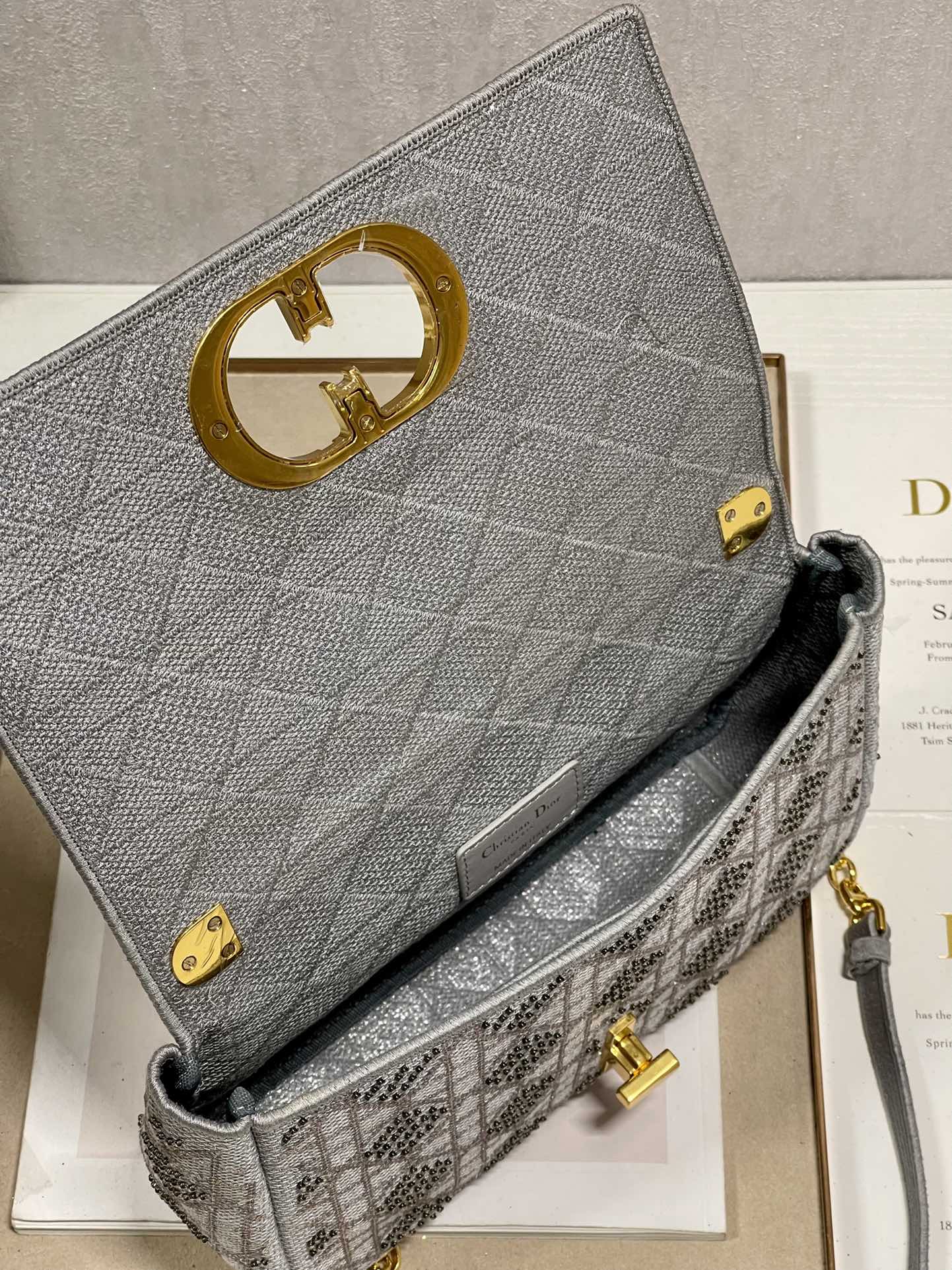 D*ior Top Bag 25CM