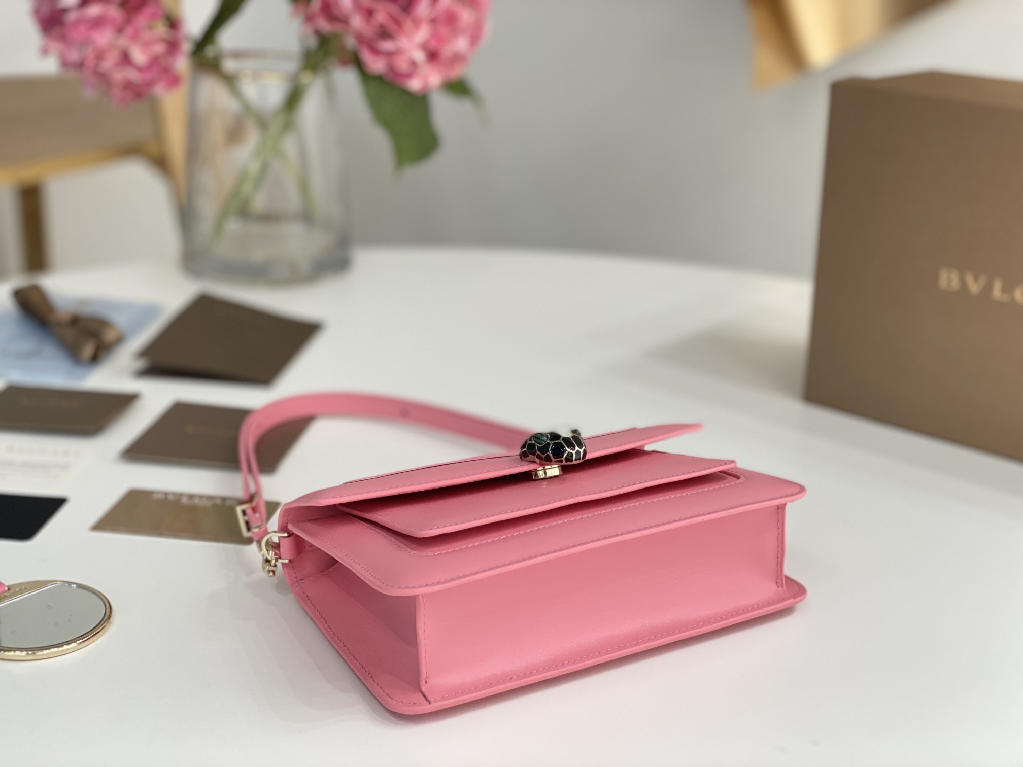 B*vlgari Bag Top Quality 22*15*4.5CM