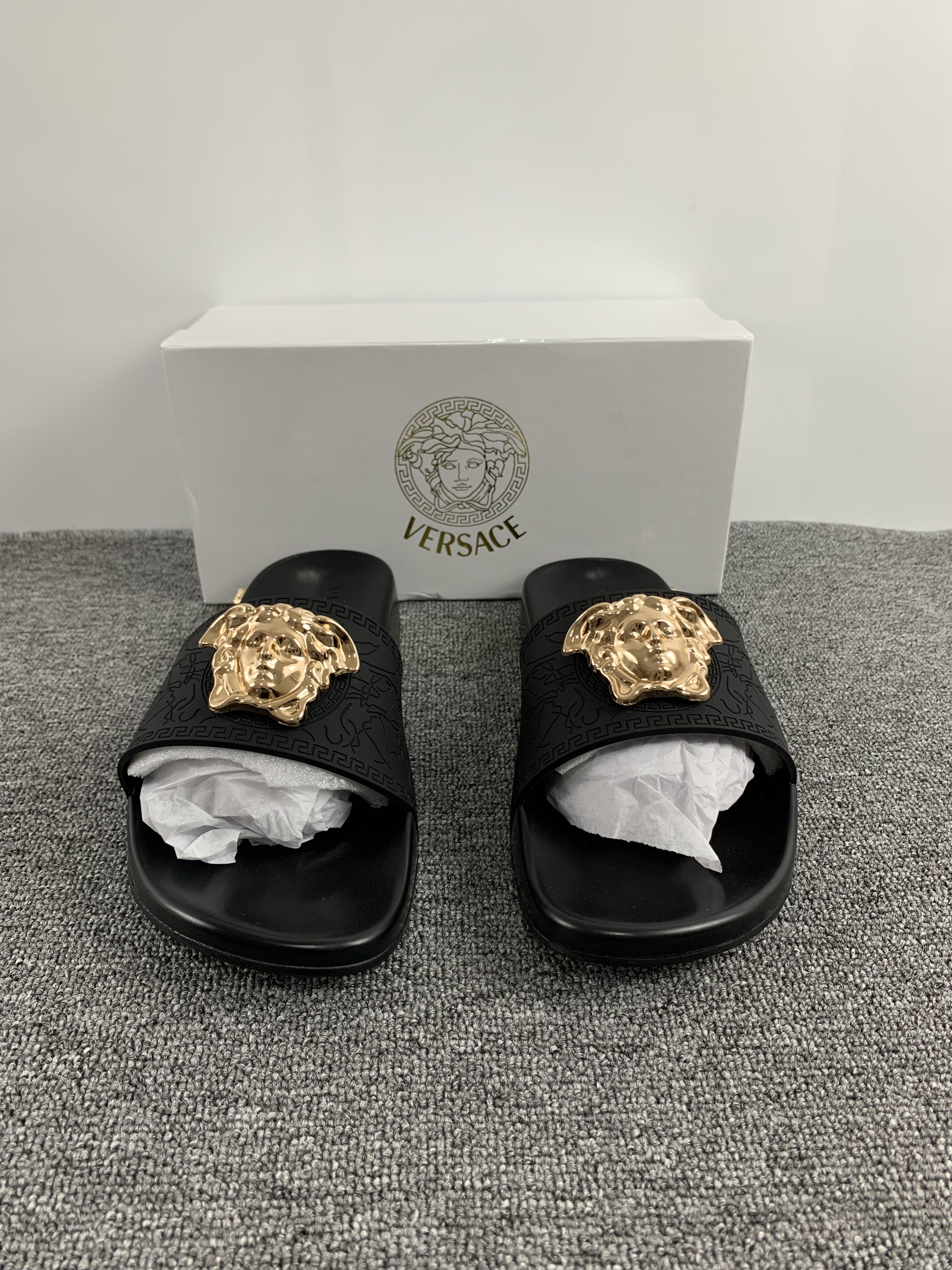 Men Women V*ersace Top Sandals