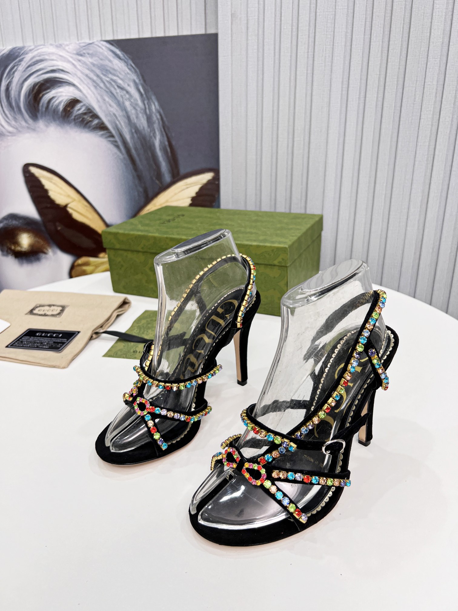 Women G*ucci Top Sandals 10.5CM