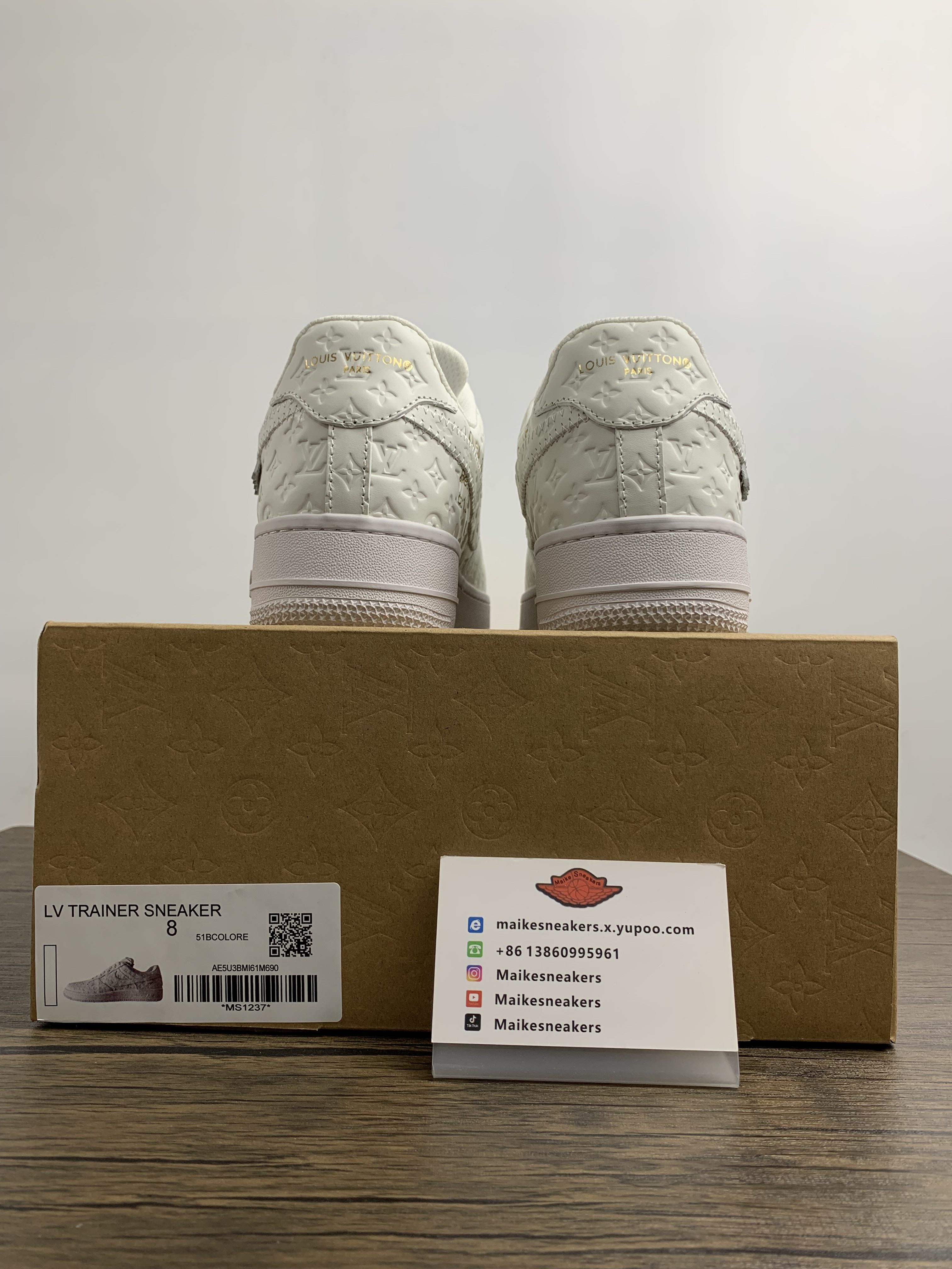 from Men L*ouis V*uitton * nike air force 1 Top Sneakers
