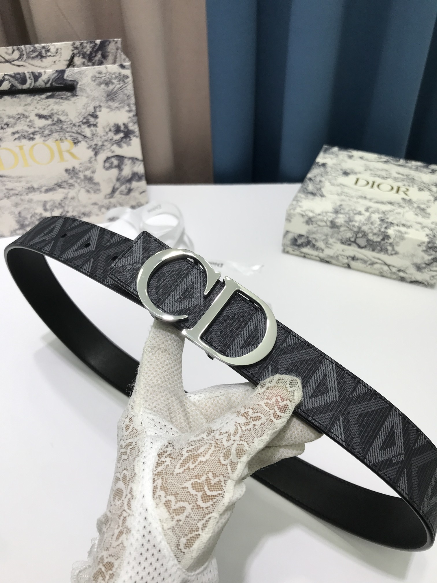 D*ior Belts Top Quality 35MM