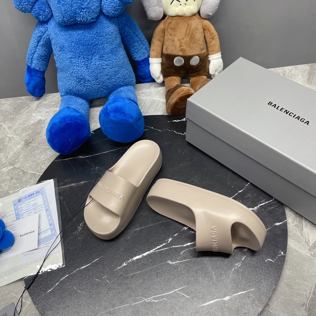 Men Women B*lenciaga Top slippers
