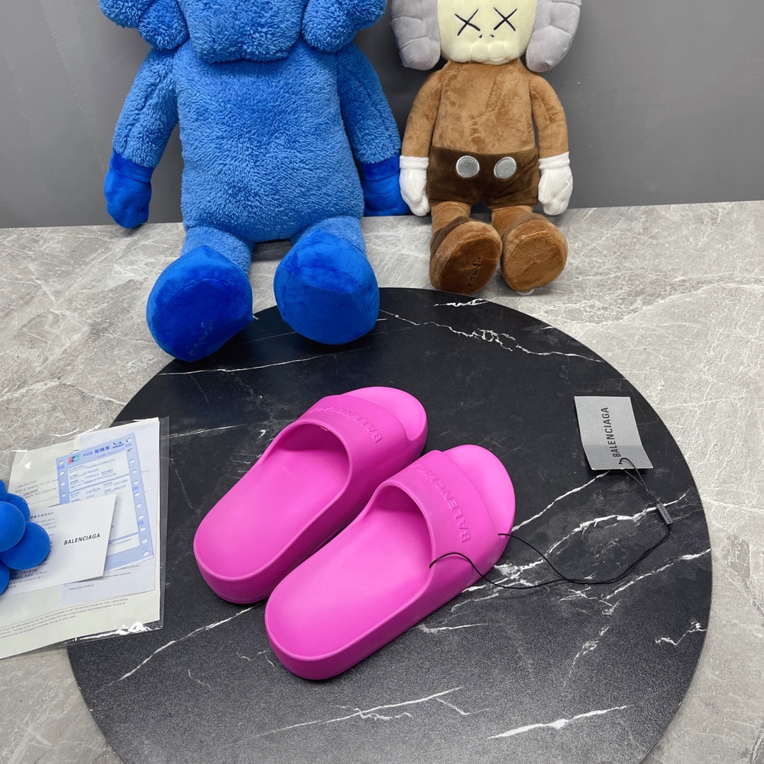 Men Women B*lenciaga Top slippers