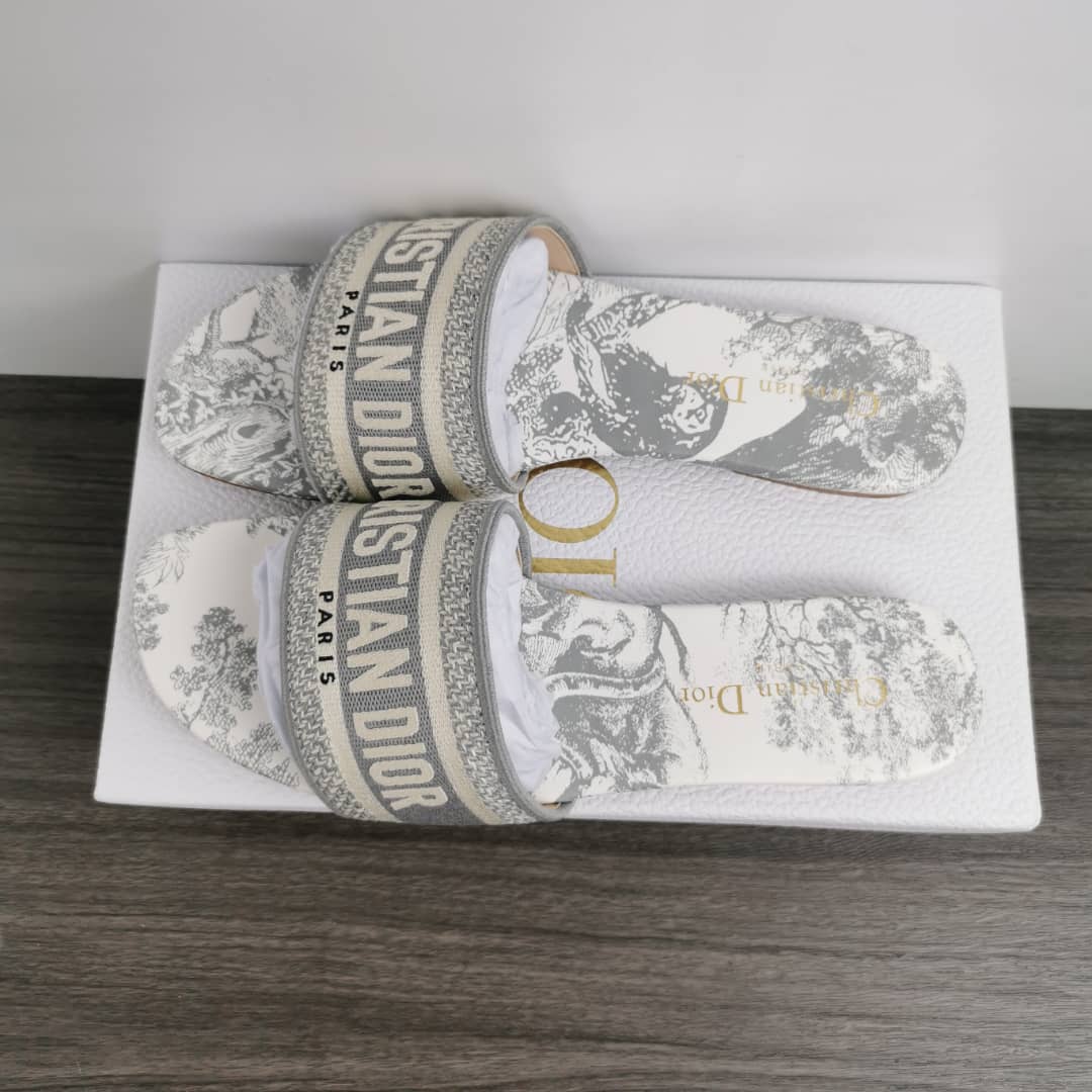 Women D*ior Top Quality slippers
