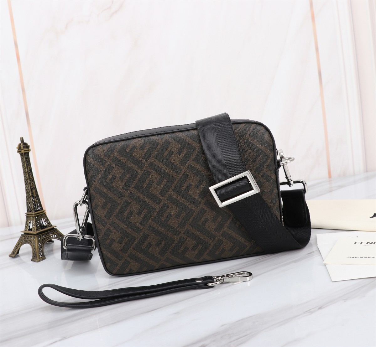 F*endi Bag Top Quality 23*16*5CM