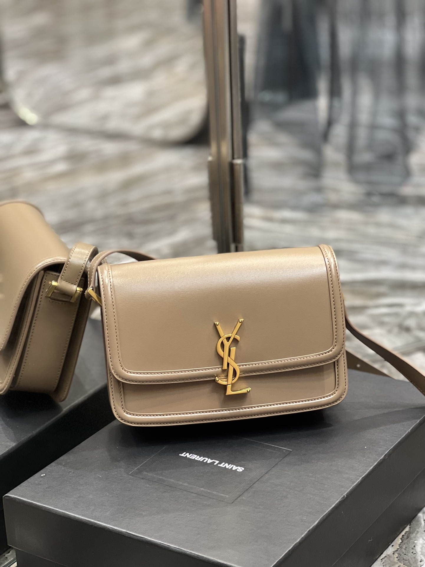 Y*SL Bag Top Quality 19*13*5CM 23*16*6CM