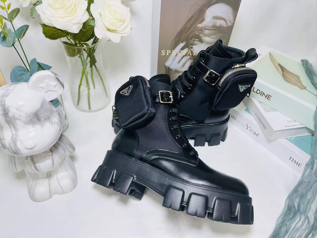 Men Women P*rada Top Sneaker