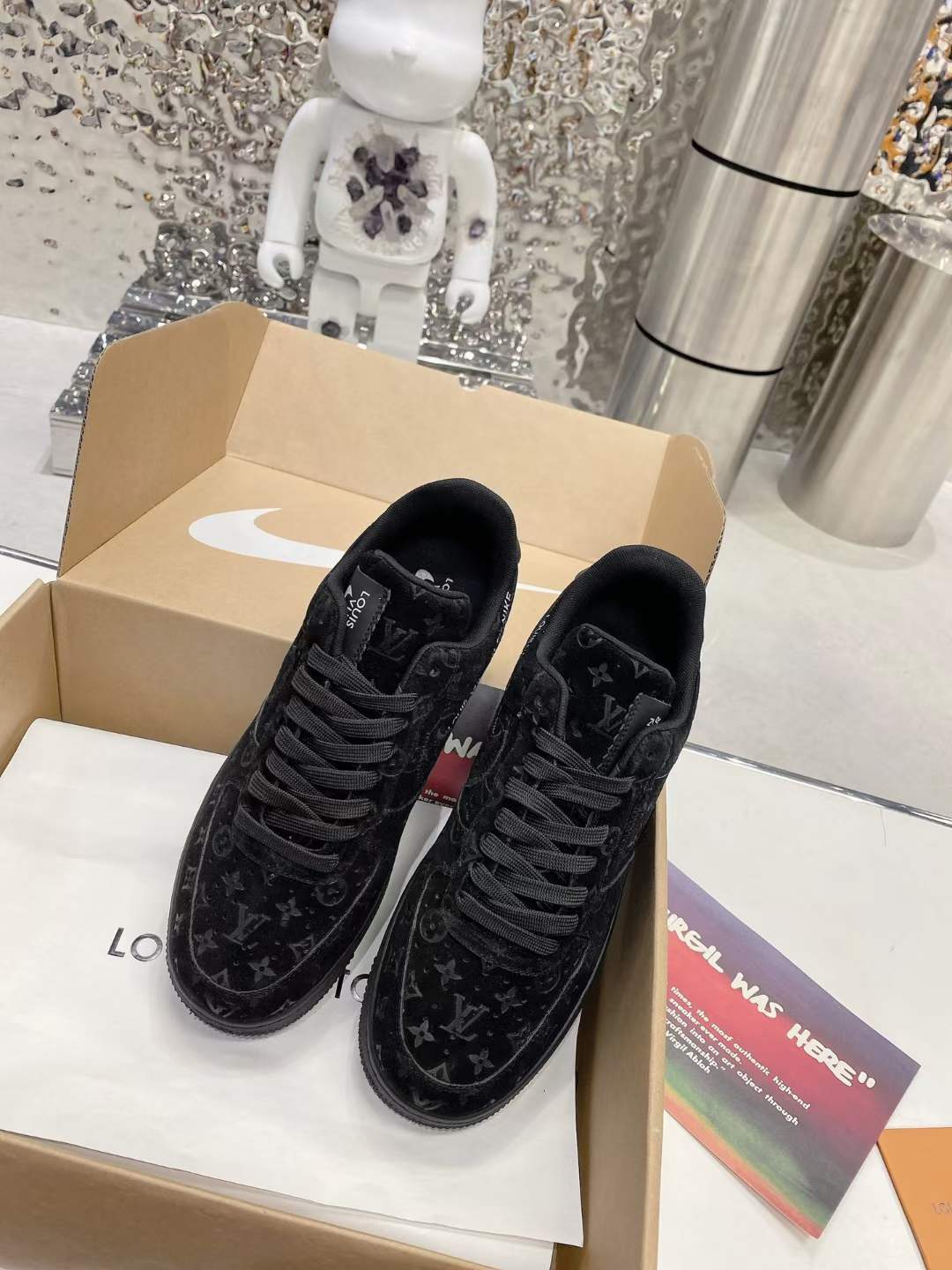 from Men Women L*ouis V*uitton x NIKE Air force1 22ss