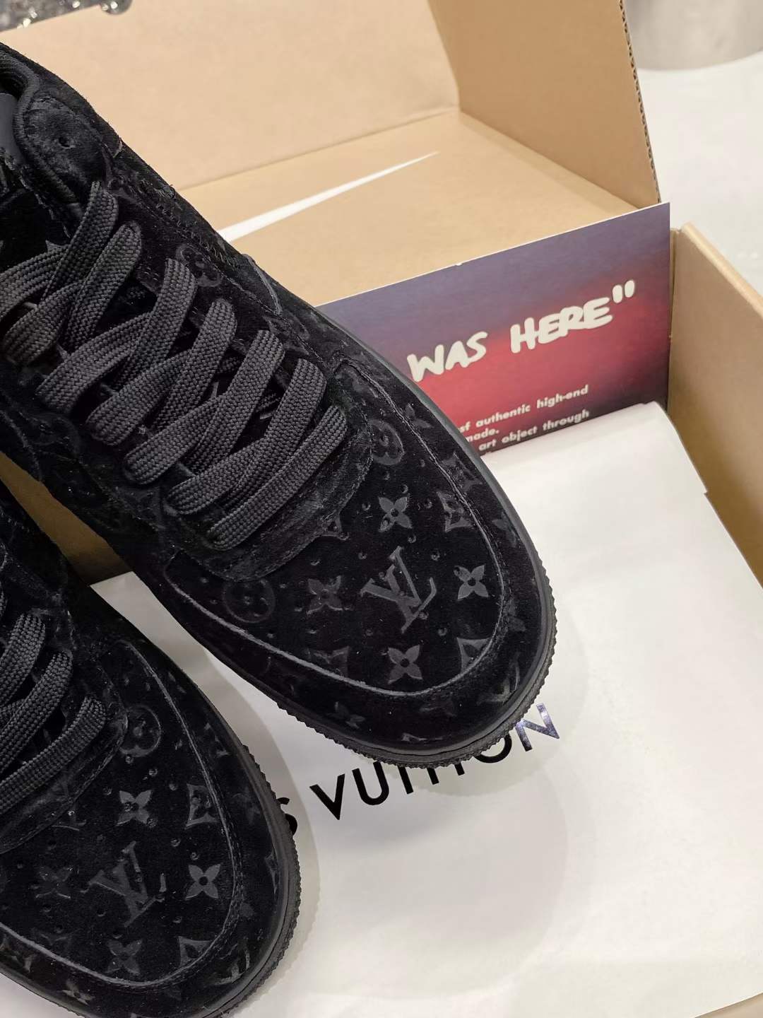 from Men Women L*ouis V*uitton x NIKE Air force1 22ss
