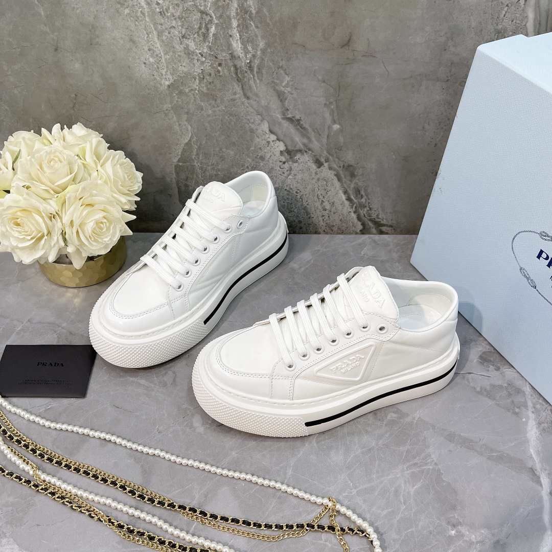 Men Women P*rada Top Sneaker （ ）