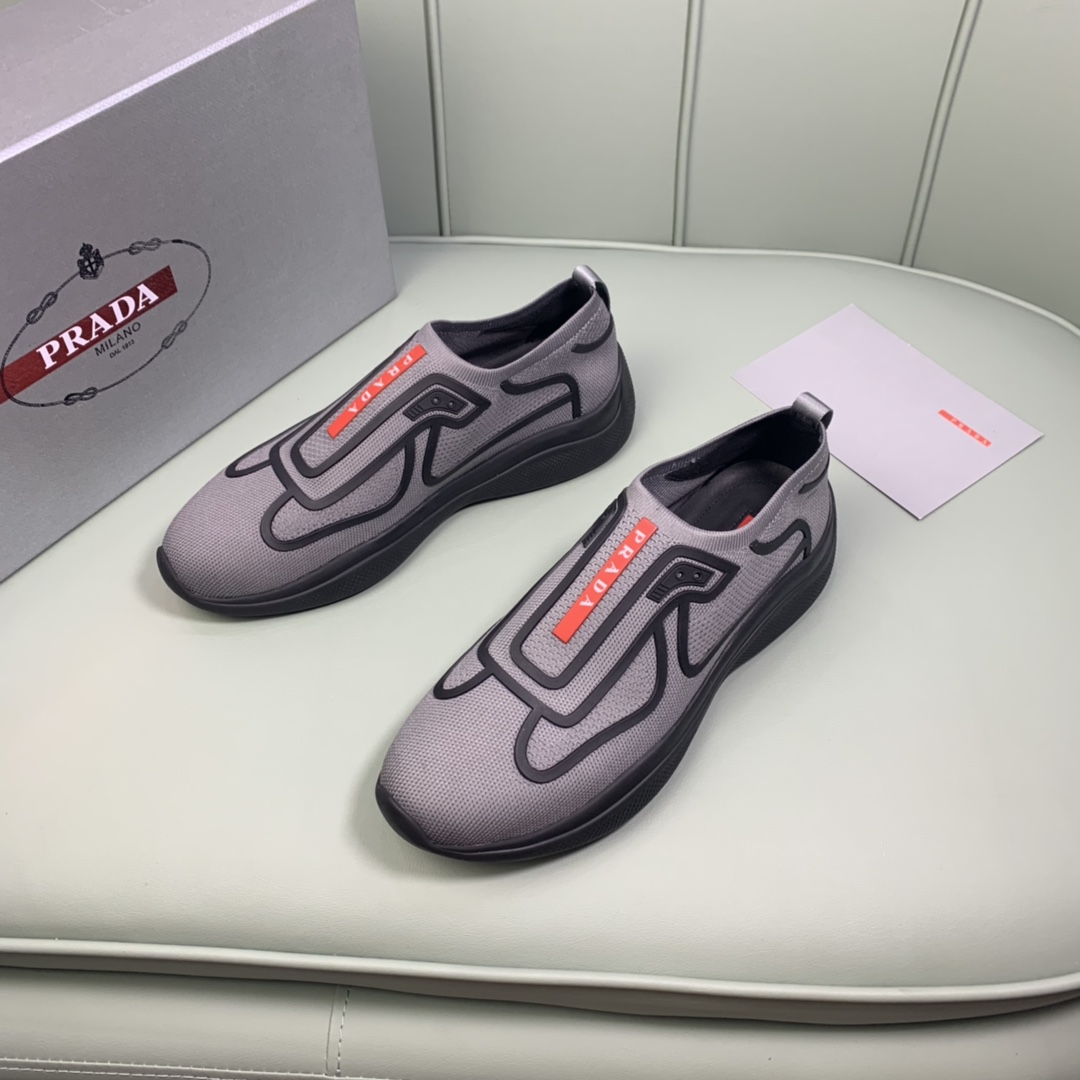 Men P*rada Top Sneaker （ ）