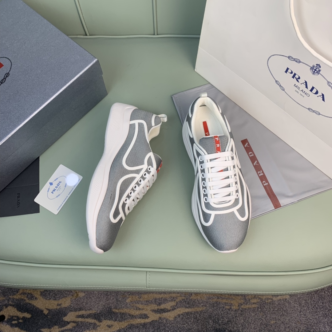 Men P*rada Top Sneaker （ ）