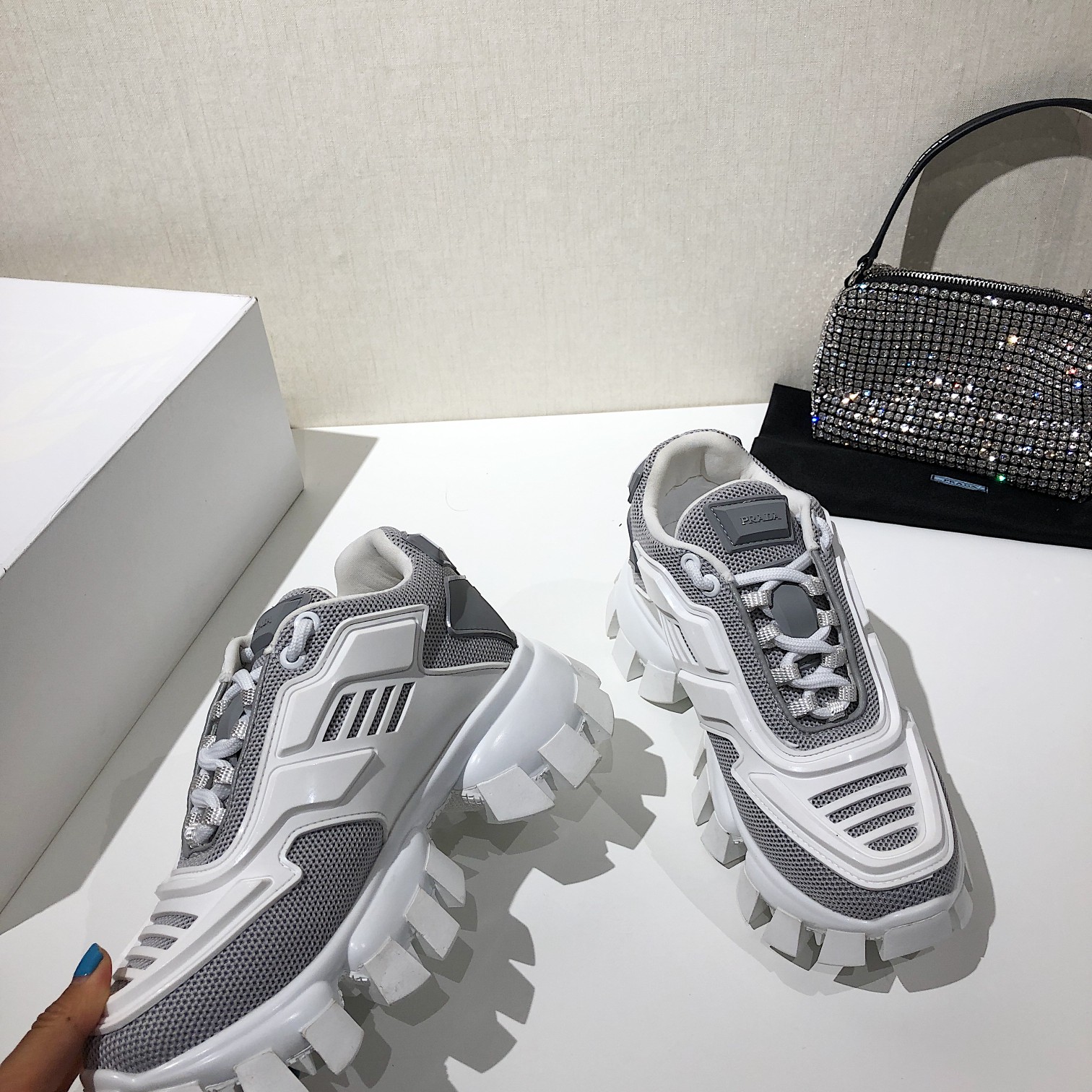 Men P*rada Top Sneaker （ ）
