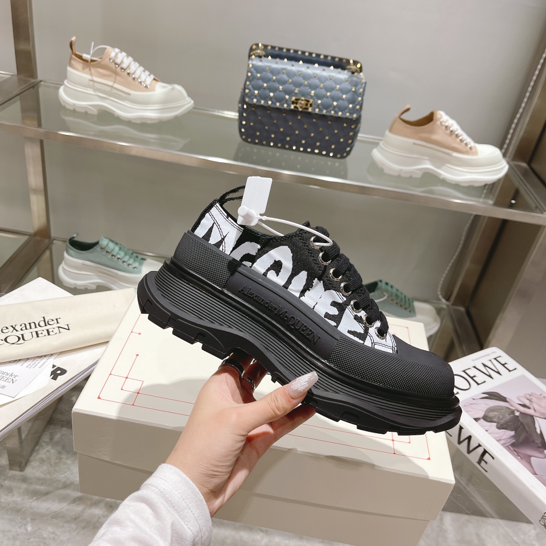 Men Women A*lexander M*cqueen Top Sneaker ( )