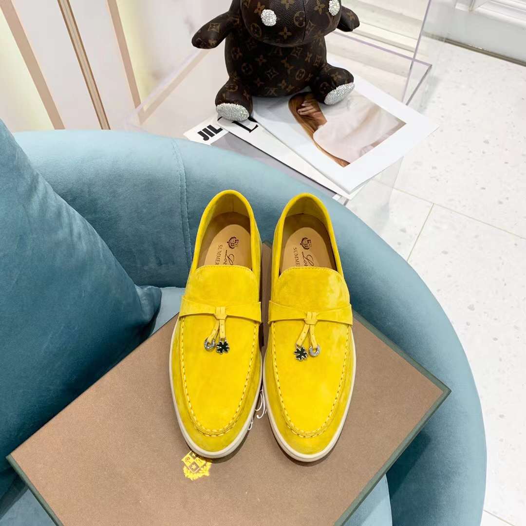 Men Women L*oro P*iana Top Loafer ()
