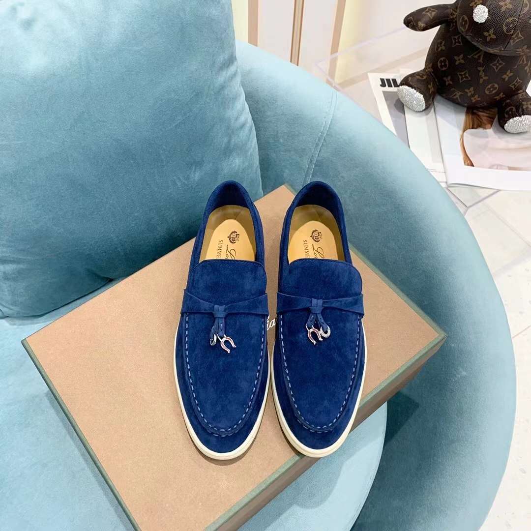 Men Women L*oro P*iana Top Loafer ()