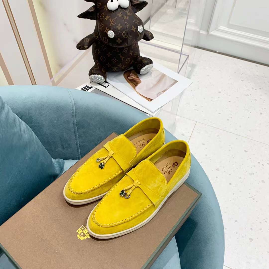 Men Women L*oro P*iana Top Loafer ()