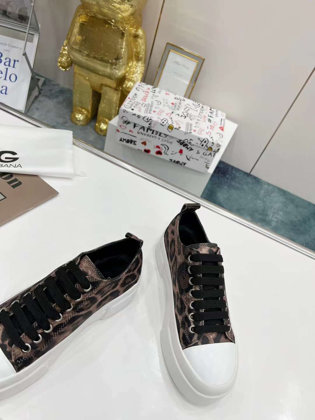 Men Women D*G Top Sneakers