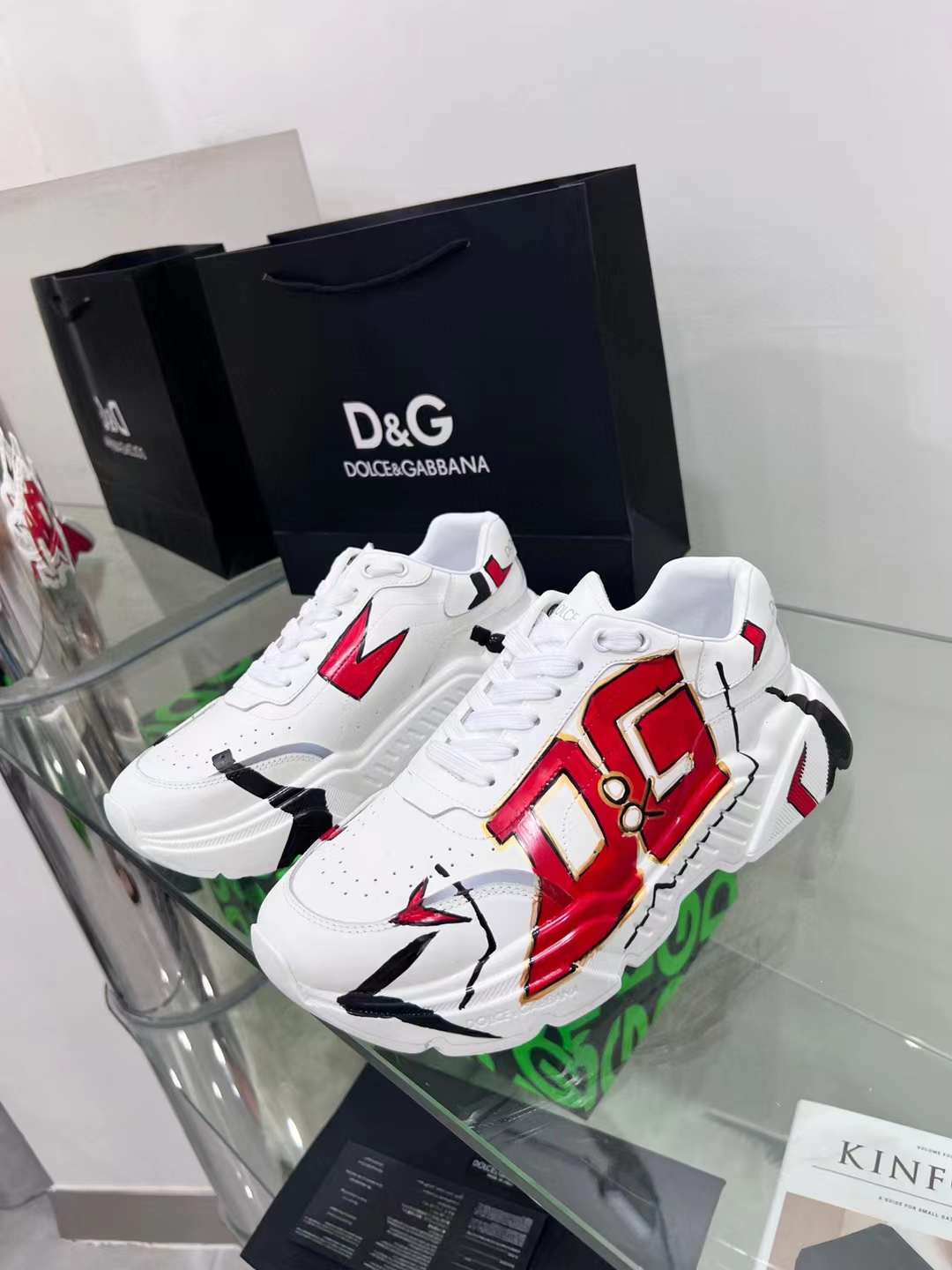 Men Women D*G Top Sneakers