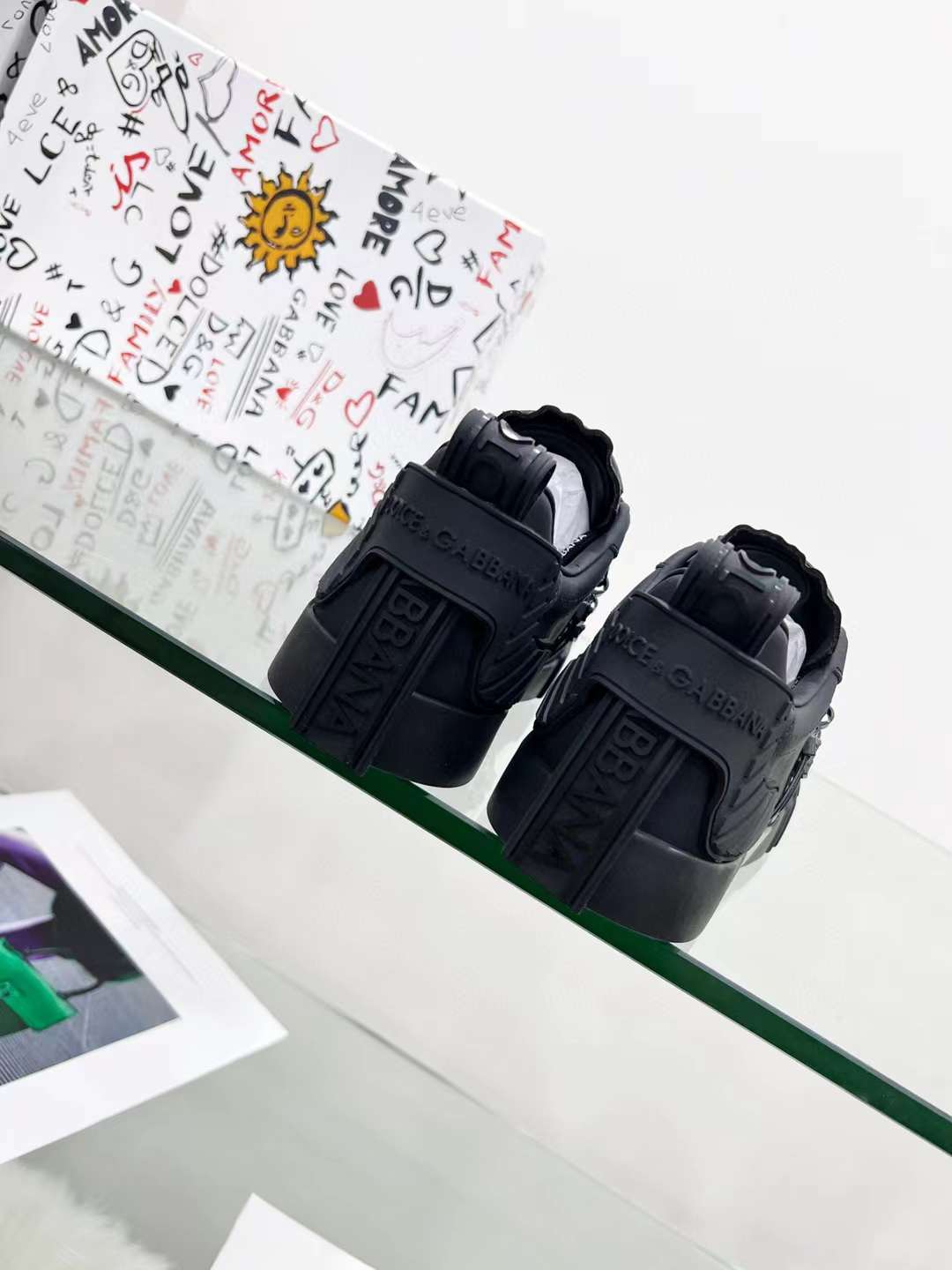 Men Women D*G Top Sneakers